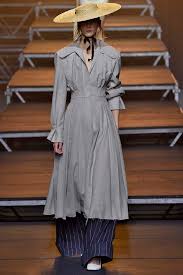 A picture of a model on the catwalk for  Jacquemus SS 2017.
