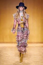 A picture of a model on the catwalk for Zimmerman AW 2020