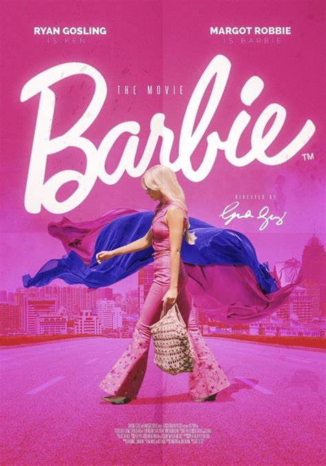 A poster for the Greta Gerwig "Barbie" movie