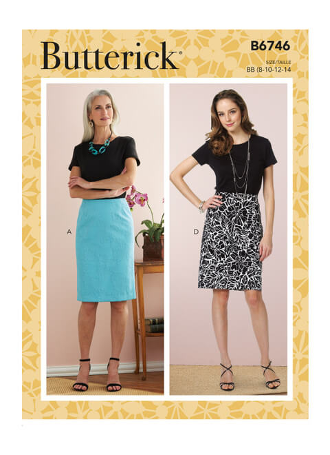 A picture of sewing pattern Burda 6910, which can be used to recreate a look from The Barbie Movie.