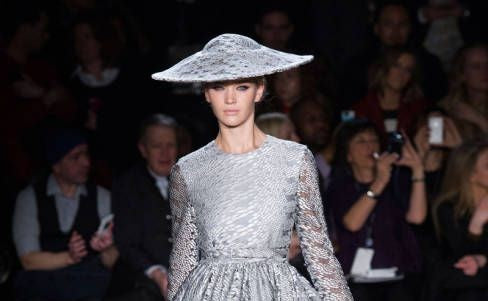 Load video: A video of Christian Siriano Fall Winter 2014