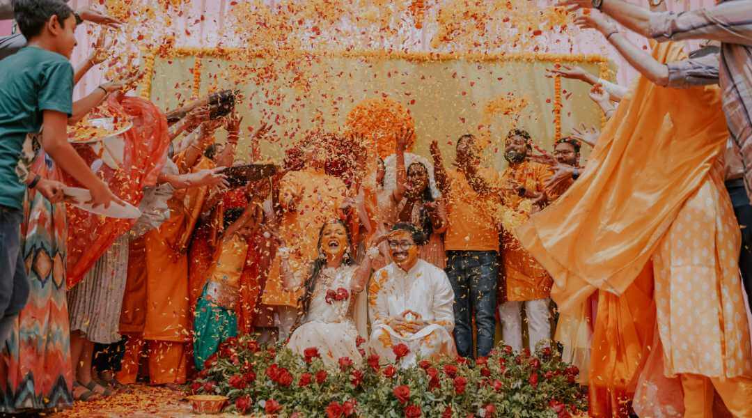 An image of an Indian Wedding Ceremony