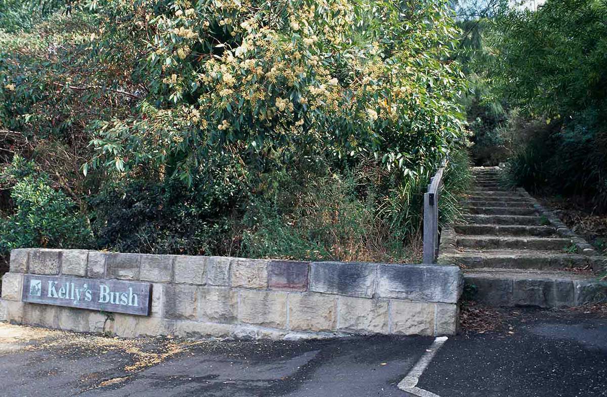 A picture of Kelly's Bush in Sydney, Australia, where the first 'Green ban" took place in 1972.