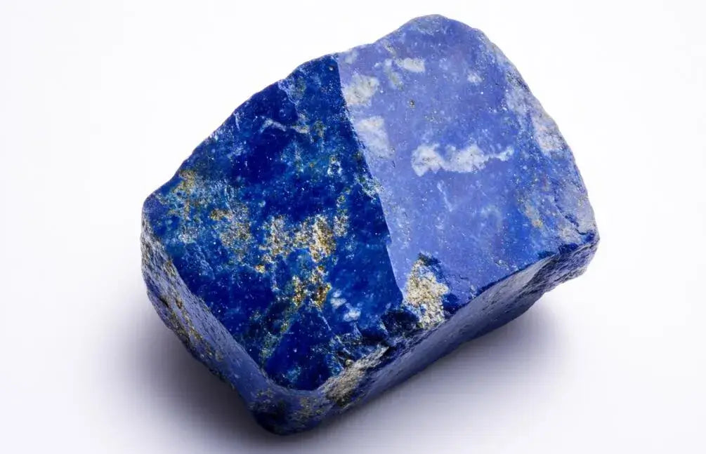 A picture of Lapis Lazuli, which was used to make blue paint in Ancient Egypt