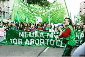 A picture from the Marea Verde Movement.