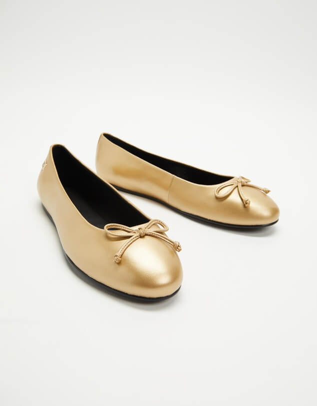 A picture of Mariem Essential Ballerina Flats by Tommy Hilfiger, available at the Iconic