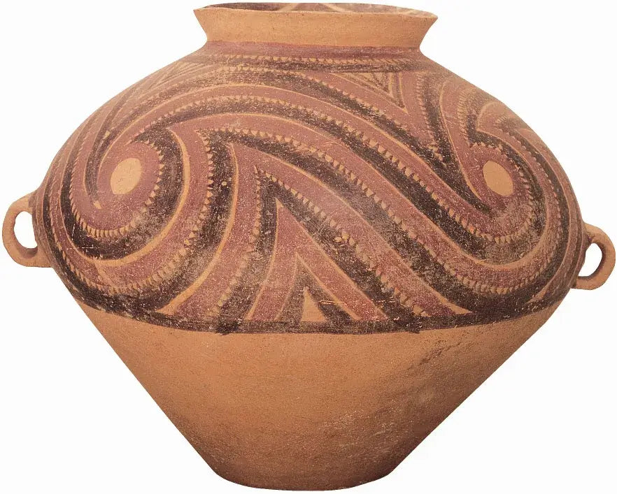 A picture of Neolithic Banshan Pottery c. 3000 BCE from China