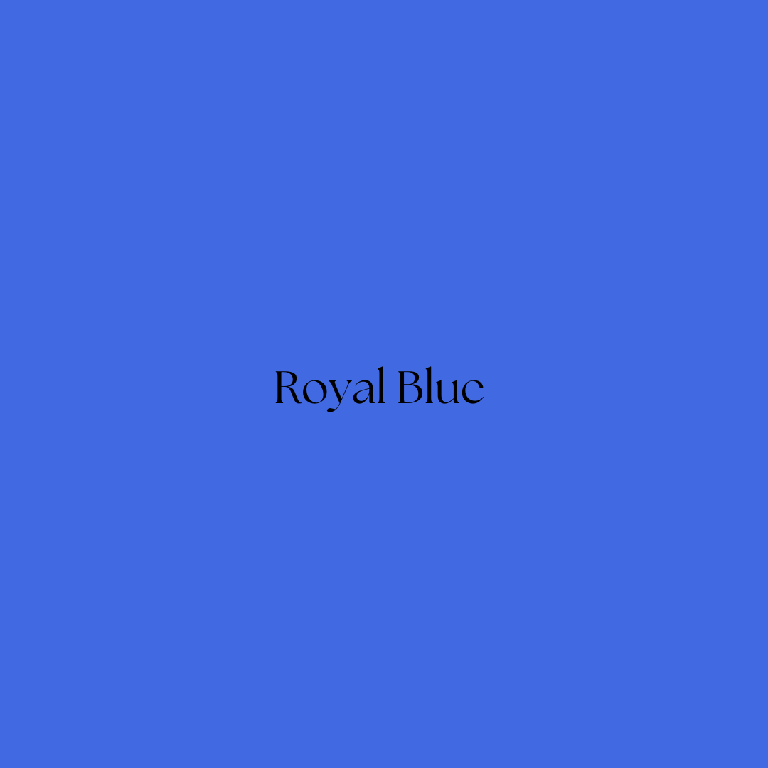 A picture of the colour Royal Blue