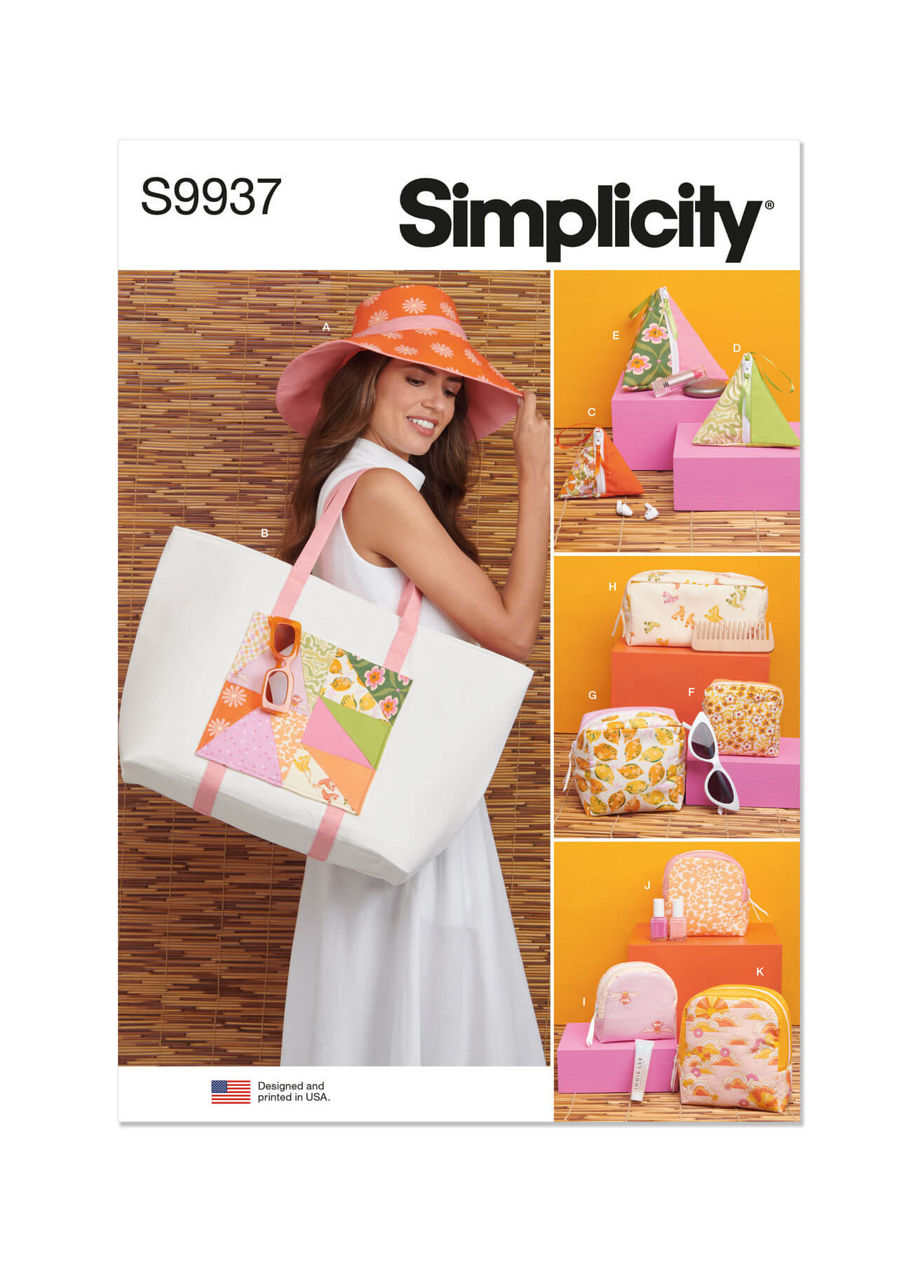 A picture of sewing pattern Simplicity 9937, which can be used to recreate a look from The Barbie Movie.