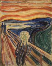 A picture of Munch’s The Scream (1893)