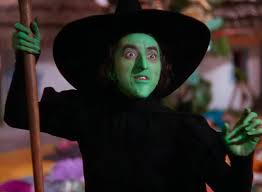 A picture of The Wicked Witch in the Wizard of Oz.