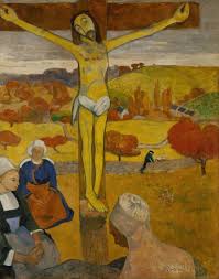 A picture of "The Yellow Christ" was painted by Paul Gaugin in 1889