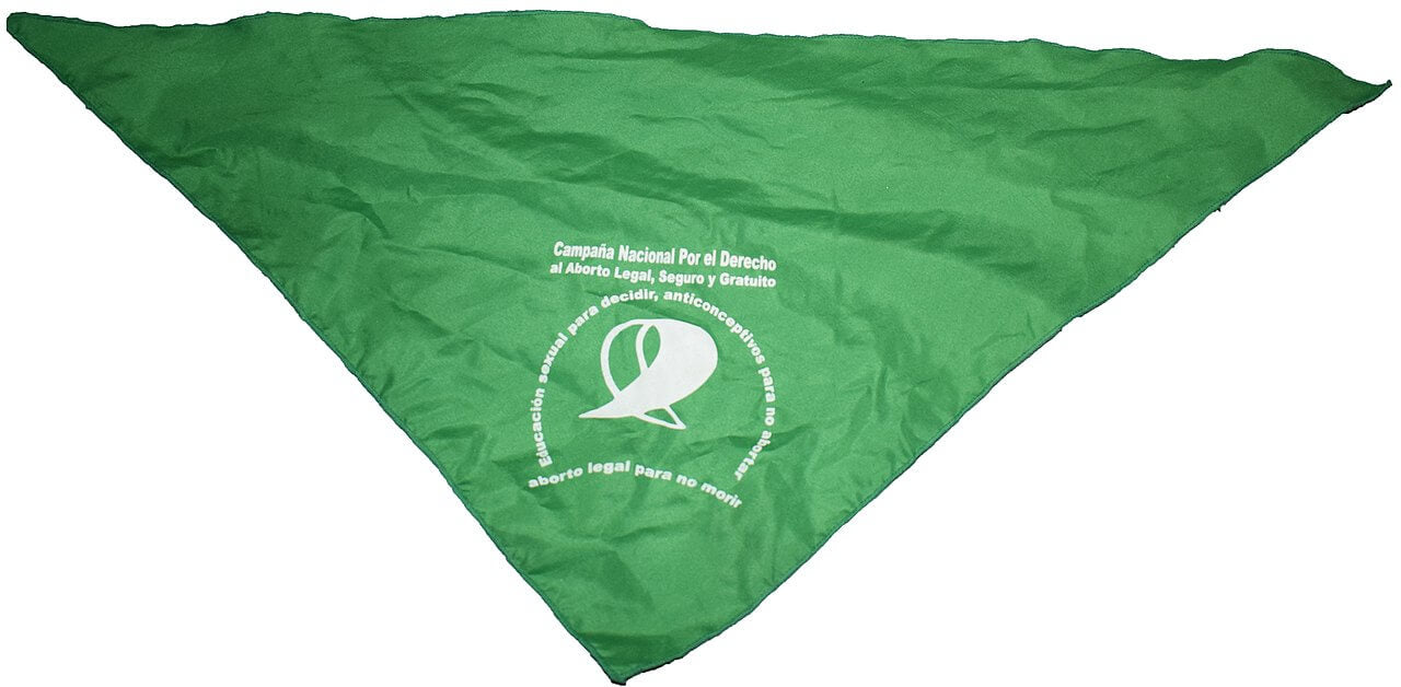 A picture of The original Green Scarf for Abortion Rights