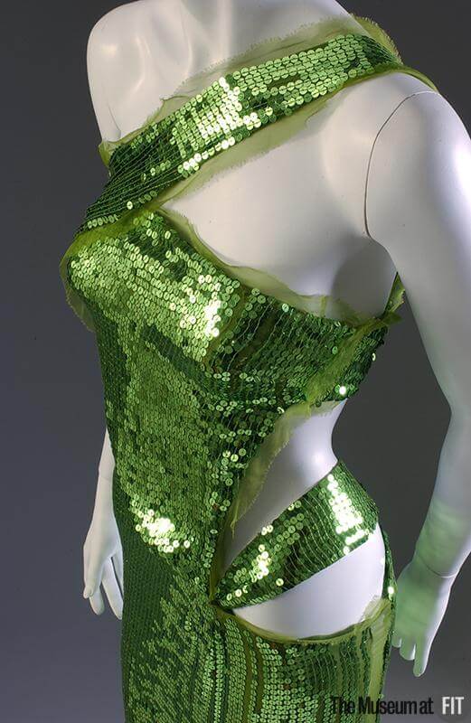 A picture of a dress designed by Tom Ford for Gucci.