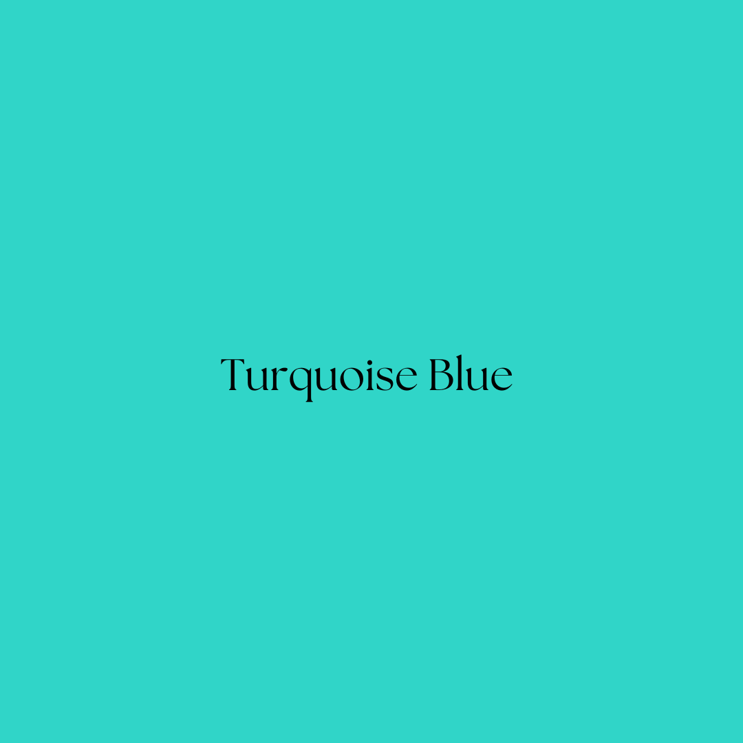 A picture of the colour Turquoise Blue