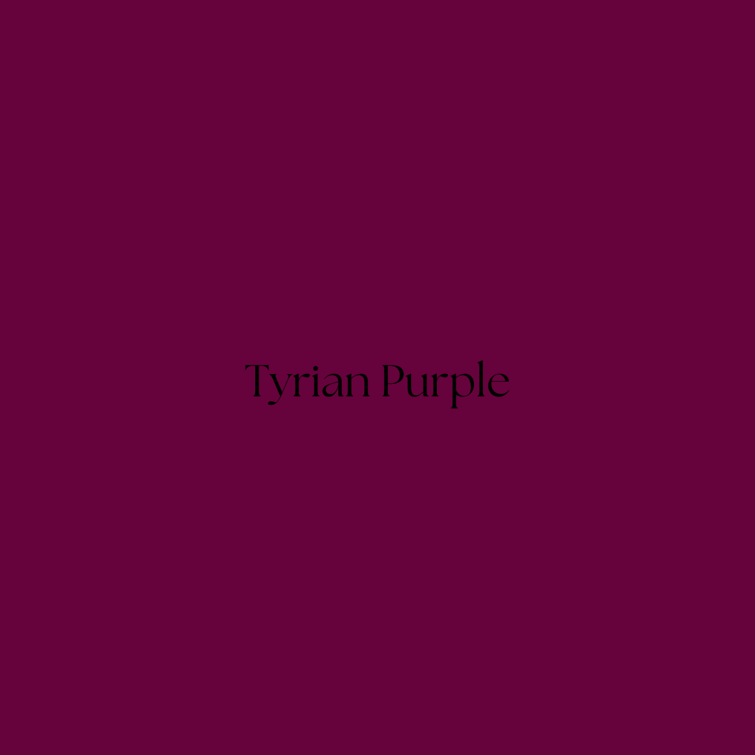 A picture of the colour Tyrian Purple.